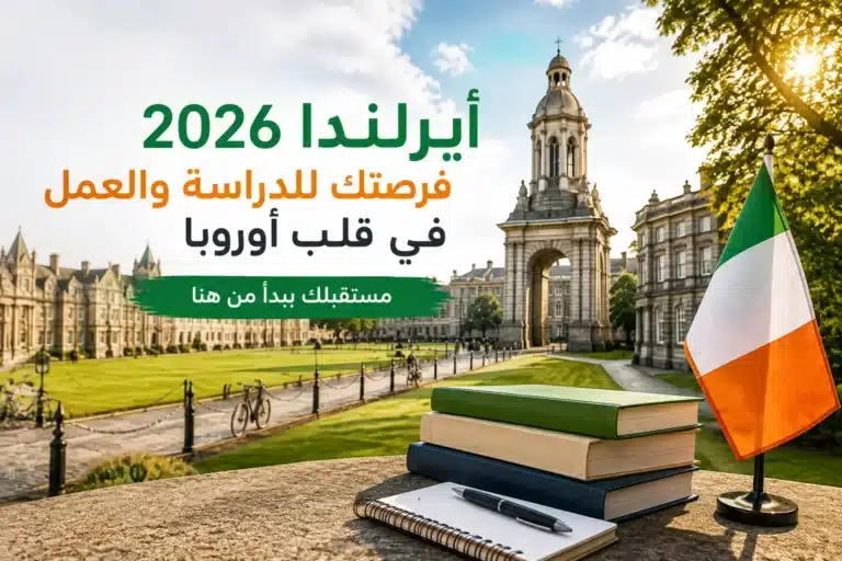 أيرلندا 2026 للخليجيين: العمل والدراسة والإقامة وأفضل طرق الانتقال